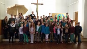 Abschlussgottesdienst in der Heilig-Geist-Kirche des 4. Jahrgangs 24.6.15