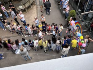 Auf dem Schulhof