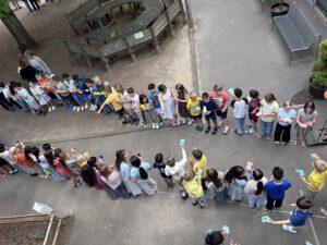 Auf dem Schulhof